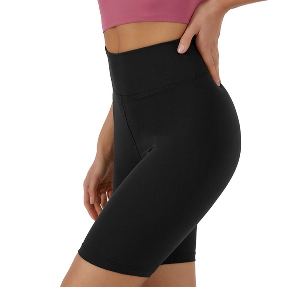 3 Pack High Waisted Workout Shorts Soft Opaque - Picture 4 of 6